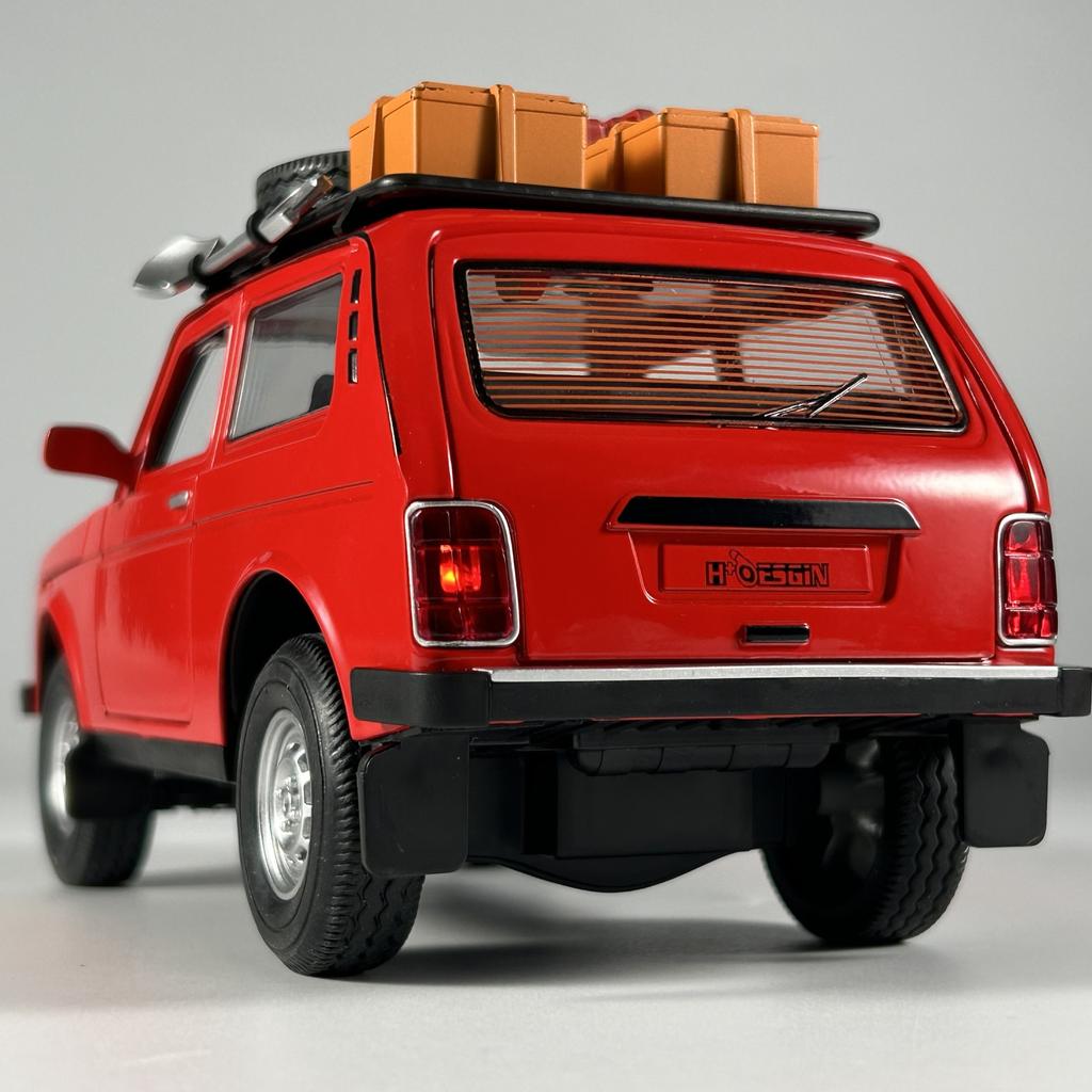 1:24 ruských LADA NIVA WILD VERSION Terénní vozidlo Slitina Kov Tlakově litý Modelový automobil Domácí dekorace & Sběratelské předměty Hobby Displej