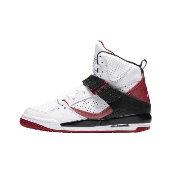 

Air Jordan Flight 45 High GS Белый Красный Черный 524865-130 EU 38.5 белый/красный