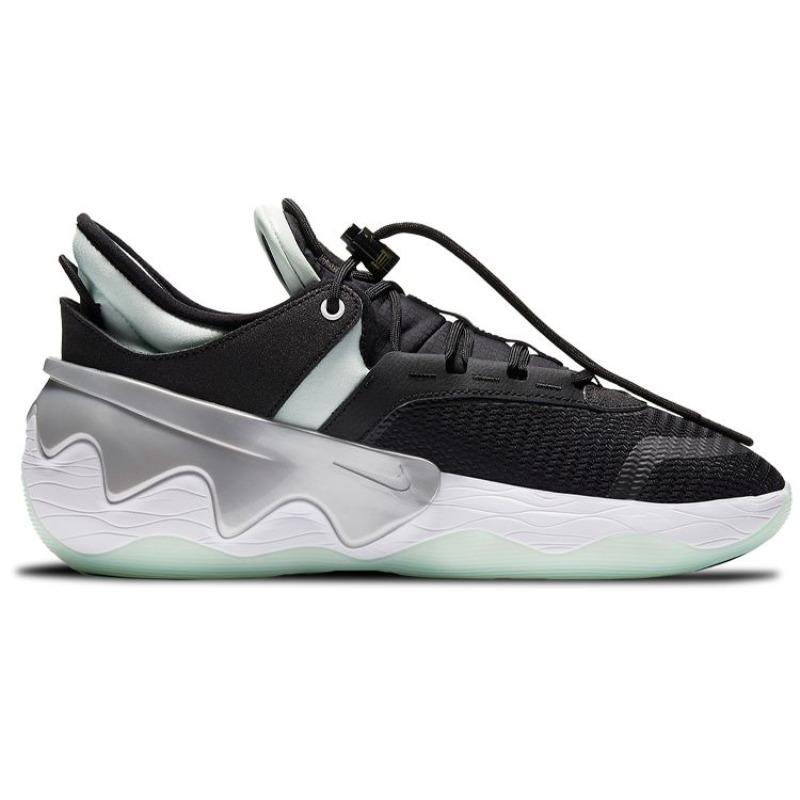 Nike D/MS/X Distorted DNA "All-Star" Men's Low Top Basketball Shoes Black White Barely Green DA7255-001