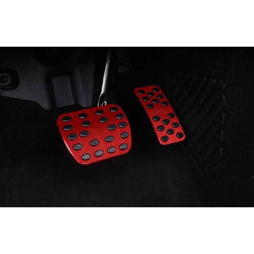 For Benz GLB W247 -22 Inner Accelerator Brake Clutch Cover Trim Red Aluminum