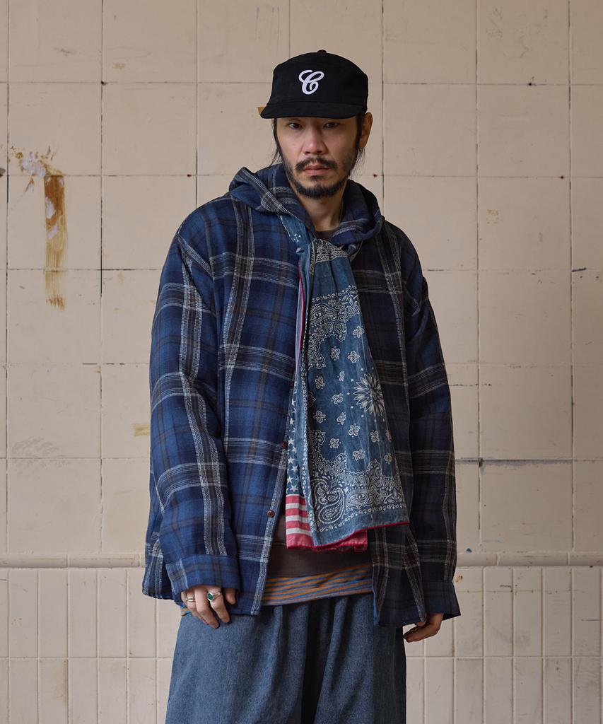 Rugged House Retro Oversized Hooded Shacket 2 Colors