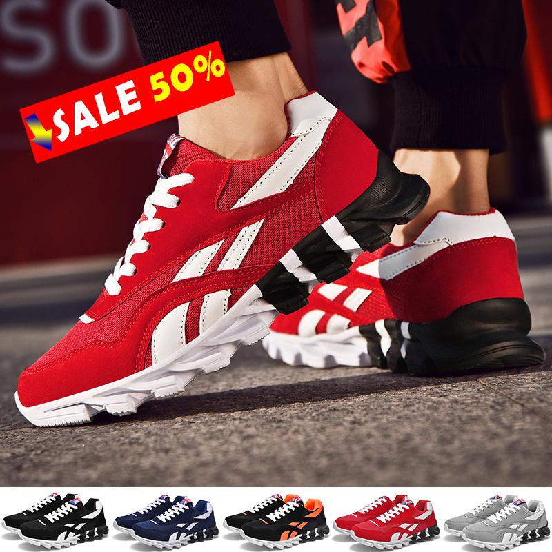 Size 48 Running Shoes Marathon Walking shoes Men Sports Breathable Lightweight Women's Comfortable Athletic Nonskid Sneakers