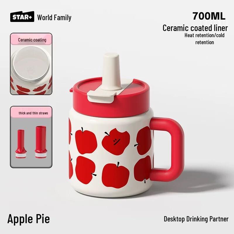Lucky Girl Stainless Steel Straw Tumbler