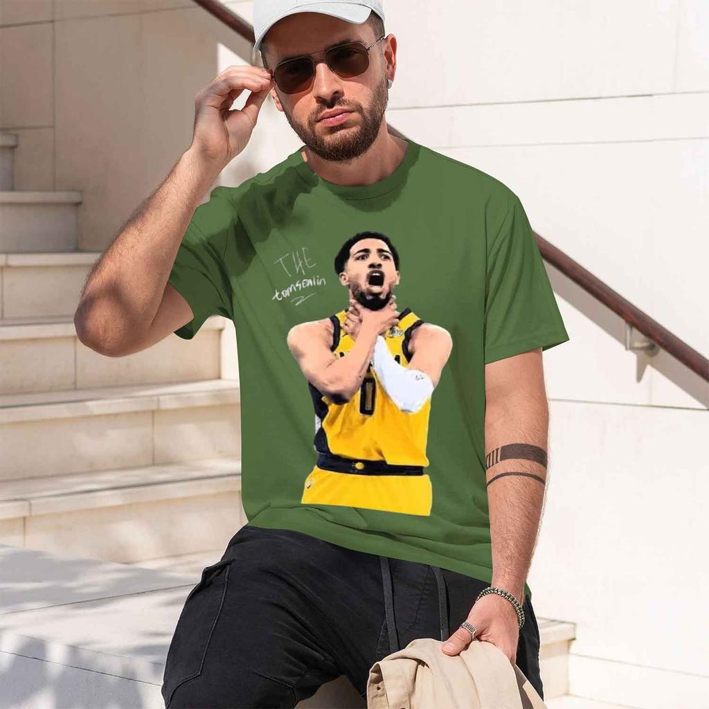 2026 New Model American Halli East G1 The Game Celebration Action Printed Short Sleeve Tshirt Unisexs And Unisexs Cotton Loose