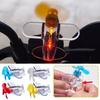 Wind Power Generation LED Light Motorcycle Safe Riding Airplane Ornament For Motorcycles Handbar Car Rearview Mirror Decoration