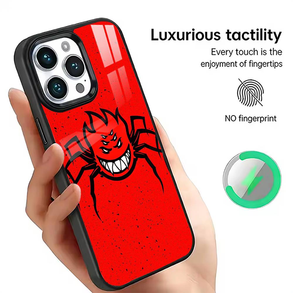 

S-Spitfire cool Wheels Phone Case For iPhone17,16,15,14,13,12,11 Plus,Pro Magnetic For Magsafe Wireless Charging iPhone12mini