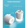 Gonfleur électrique rechargeable - AIMOONSA - Modèle compact - 180 L/min - LED 4 modes - 1600 mAh