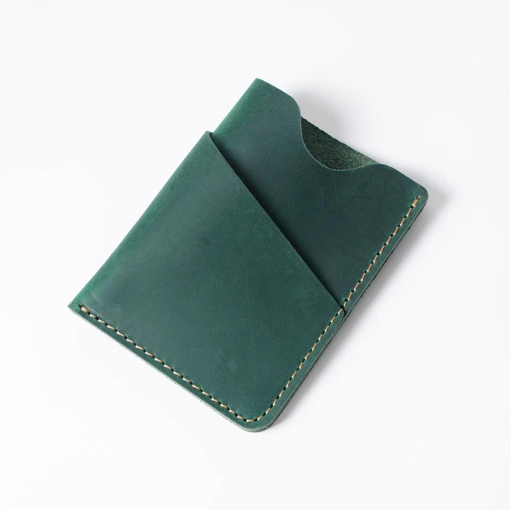 Retro Genuine Leather Credit Card Holder Wallet Bag for Men Small Casual Mini Coin Money ID Business Card Storage Purse Cases