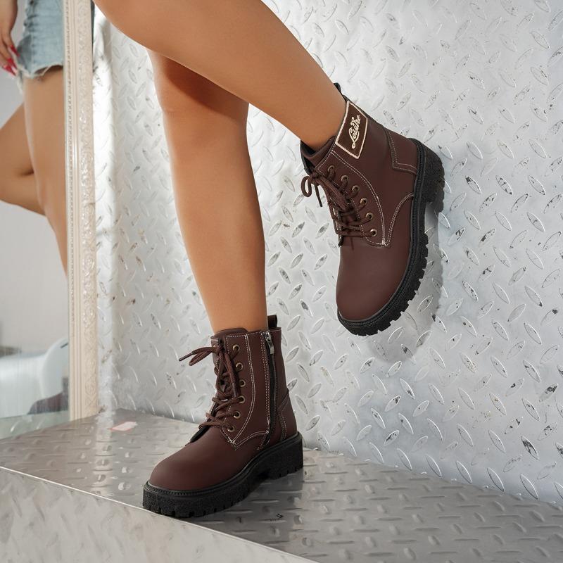 Fashion 2025 Spring and Autumn New Socks and Boots Versatile British Style Motorcycle Booties