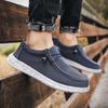 Fashion Large Size Outdoor Men's Casual Denim Canvas Shoes Vulcanize Shoes Fashion Luxury Style Designer Breathable Men Sneakers Loafers