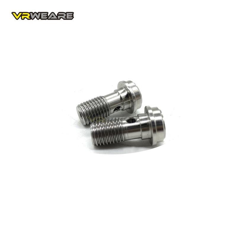 Motorcycle Stainless M10 x 1.25 Banjo Bolts Brake Master Cylinder Screw Brake Hose Caliper Bolt Hydraulic Clutch Screw