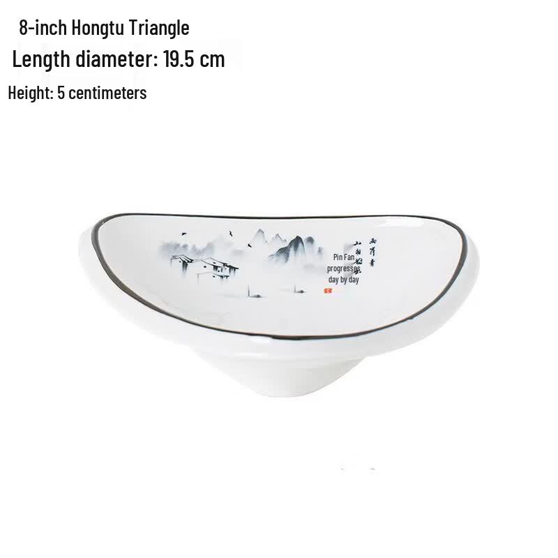 Chinese Style Irregular Ceramic Dinner & Serving Plates