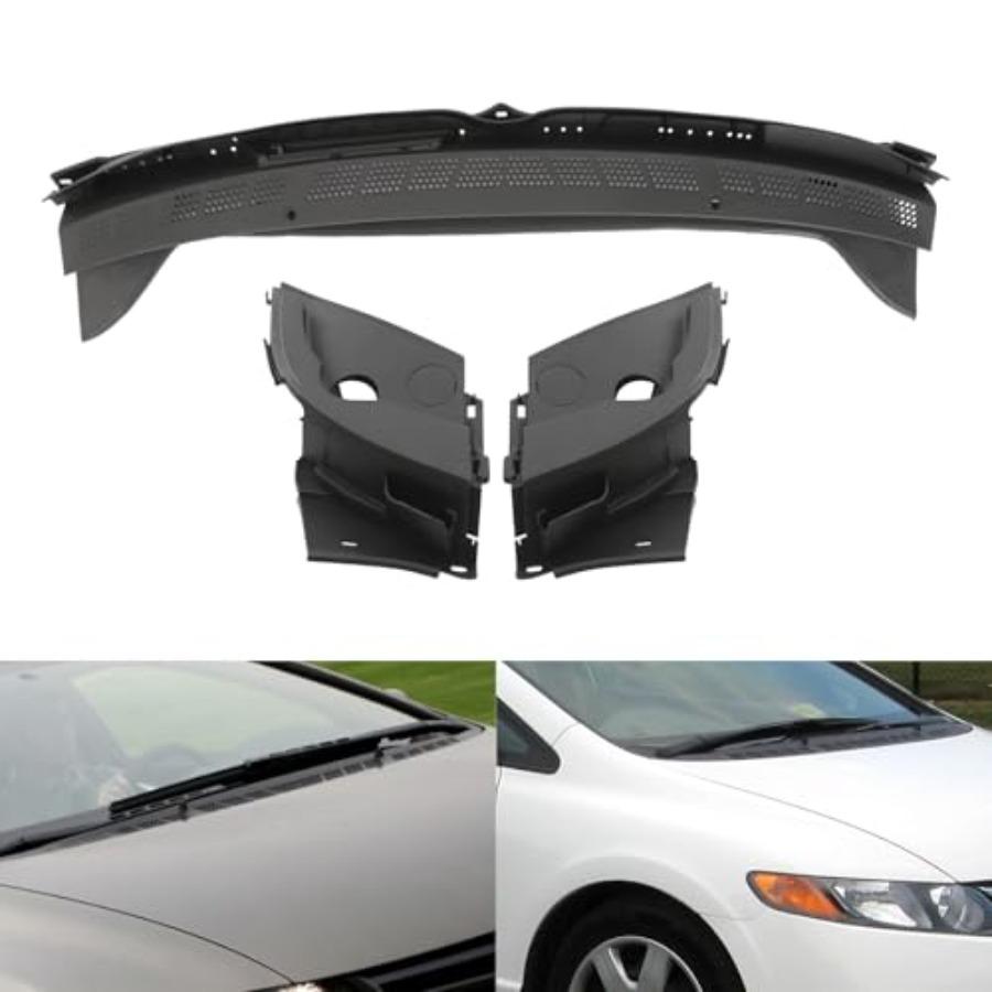 Windshield Wiper Cover Kit for 20062011 Honda Civic Front Center Cowl Top Assembly Windshield OEM 74210SNAA00 Durable Protectio