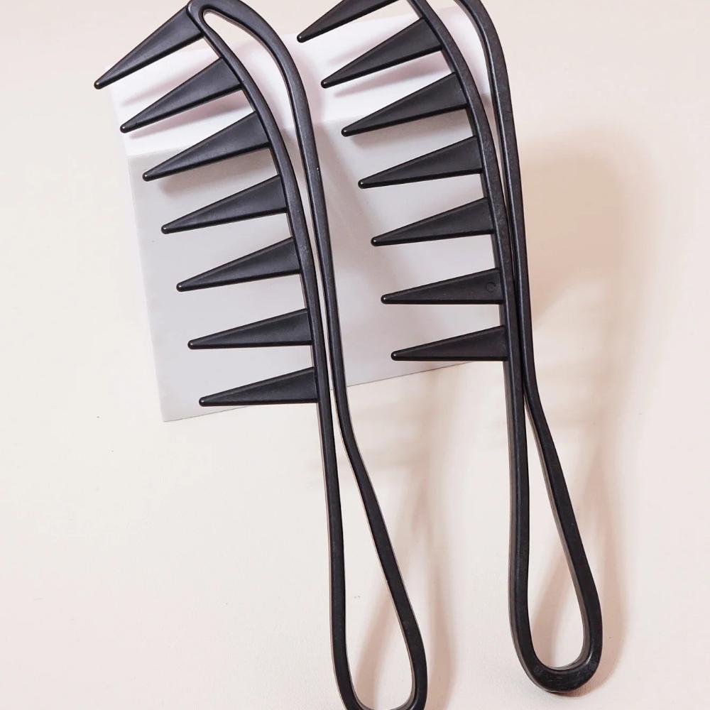 Large hair comb with wide teeth, Shun hair hair hair removal comb, suitable for dry and wet hair, suitable for men and women