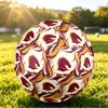 Brisbane Broncos Size 5 Football, Custom Name Text Personalized Soccer Ball Sport Training Gift