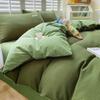 High-Value G5Z Waffle Weave 4-Piece Bedding Set - Includes Fitted Sheet, Duvet Cover, Ideal for Dorms
