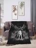 Metal Gear Solid Blanket Soft Plush Throw for Living Room Flannel Bedspread Perfect Sofa Bed Cover for Gamers