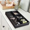 Richblue Storage Small Item PU Leather Desk Drawer Organizer for Stylish Design Tray, Holder, Organizer, Divider, Multi-purpose Accessories, Keys,
