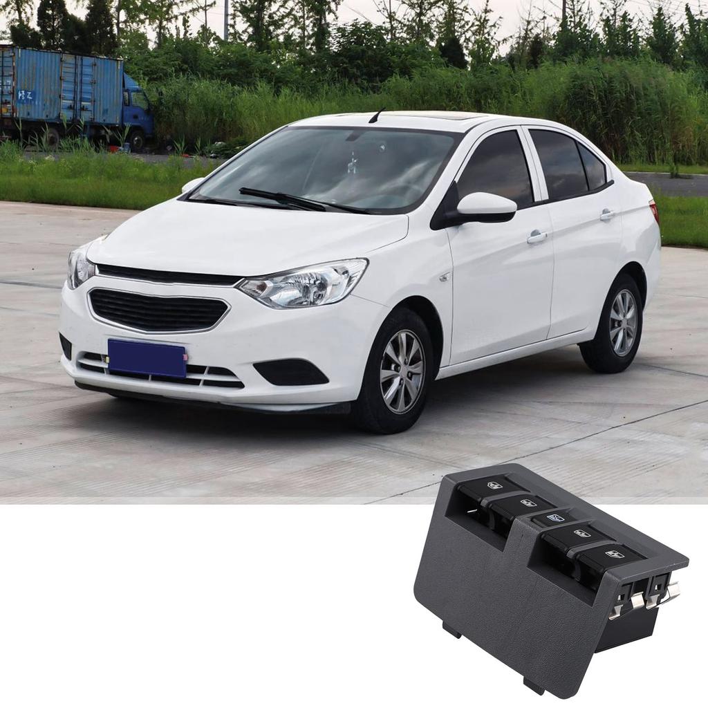 Replace 90800027 5 Buttons Door Window Lift Button for New Sail 10-14 Electric Power Window Control Switches