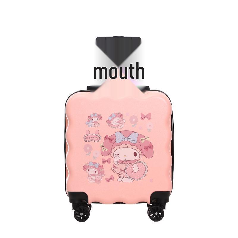 Children's Fashion Cartoon Trolley Case with Universal Wheels & Combination Lock