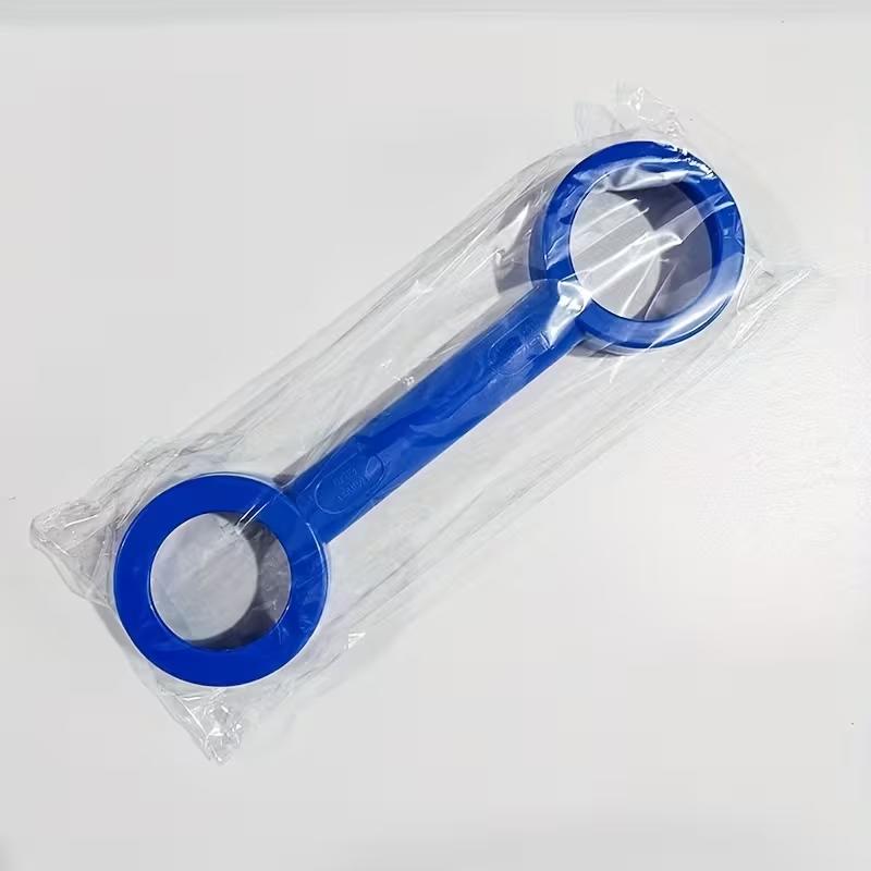 

Blue Plastic Paint Roller Cleaner & Scraper Tool | Efficient Paint Removal, Ring Handle, Durable Maintenance