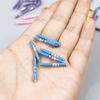 5Pcs Dollhouse Miniature Pattern Style Ball-Point Pen Model Toys For Doll Study Room Learning Scene Accessories