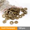 100Pcs Cross Screw Nail Cap Screw Decorative Cover Folding Buckle For Car Furniture Decorative Nuts Cover Bolts Hardware