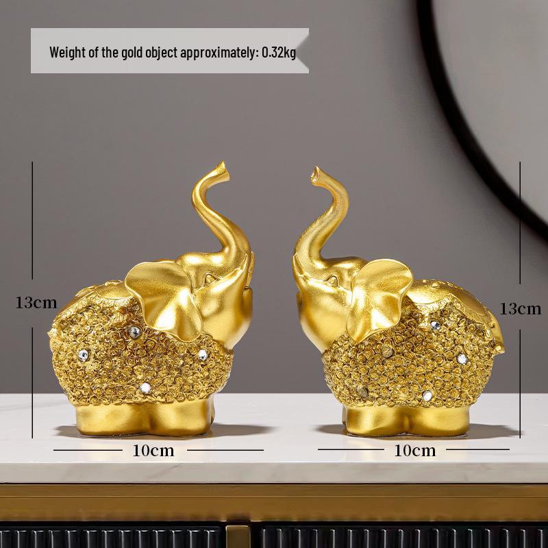 Ornamenti da Tavolo di Lusso per Armadio del Vino per Soggiorno o Ufficio - Nuovo Stile Cinese Decorazione Regalo