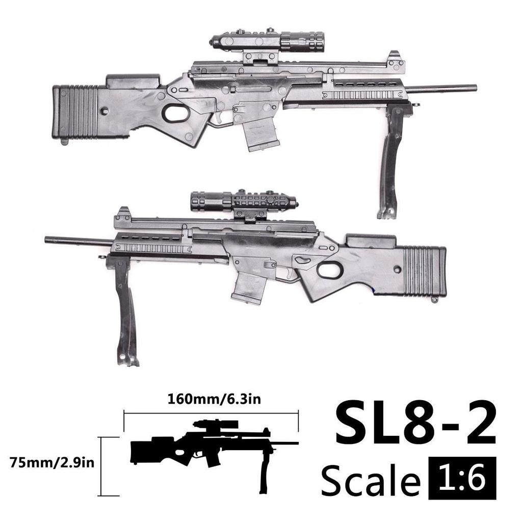 DIY Product 1:6 Scale Minigun Plastic Gun M134 Gatling Model Heavy Machine Guns Action Figures Toys Accessories Gifts