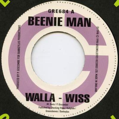 7-Zoll Schallplatte BEENIE MAN - Walla-Wiss GRE684 Greensleeves 1998 UK Reggae, Ska & Dub