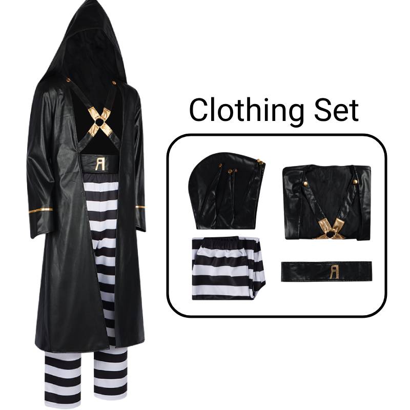

Risotto Wind Golden Nero Cosplay Costume Christmas Party Role Playing Outfit S