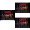 Stranger Things Birthday Backdrop For A Thrilling Party Atmosphere