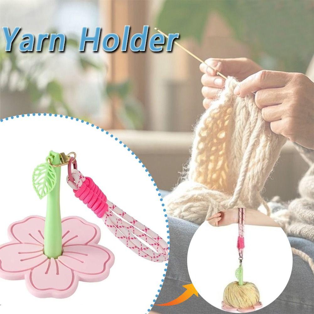 Yarn Storage Portable Wrist Yarn Holder Crochet Yarn Holder Spinning Knitting Tools