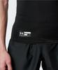 [Under Armour] Baseball Baselayer UA Heat Gear Armor Kompressions-Kurzarm-Mock Herren Schwarz LG