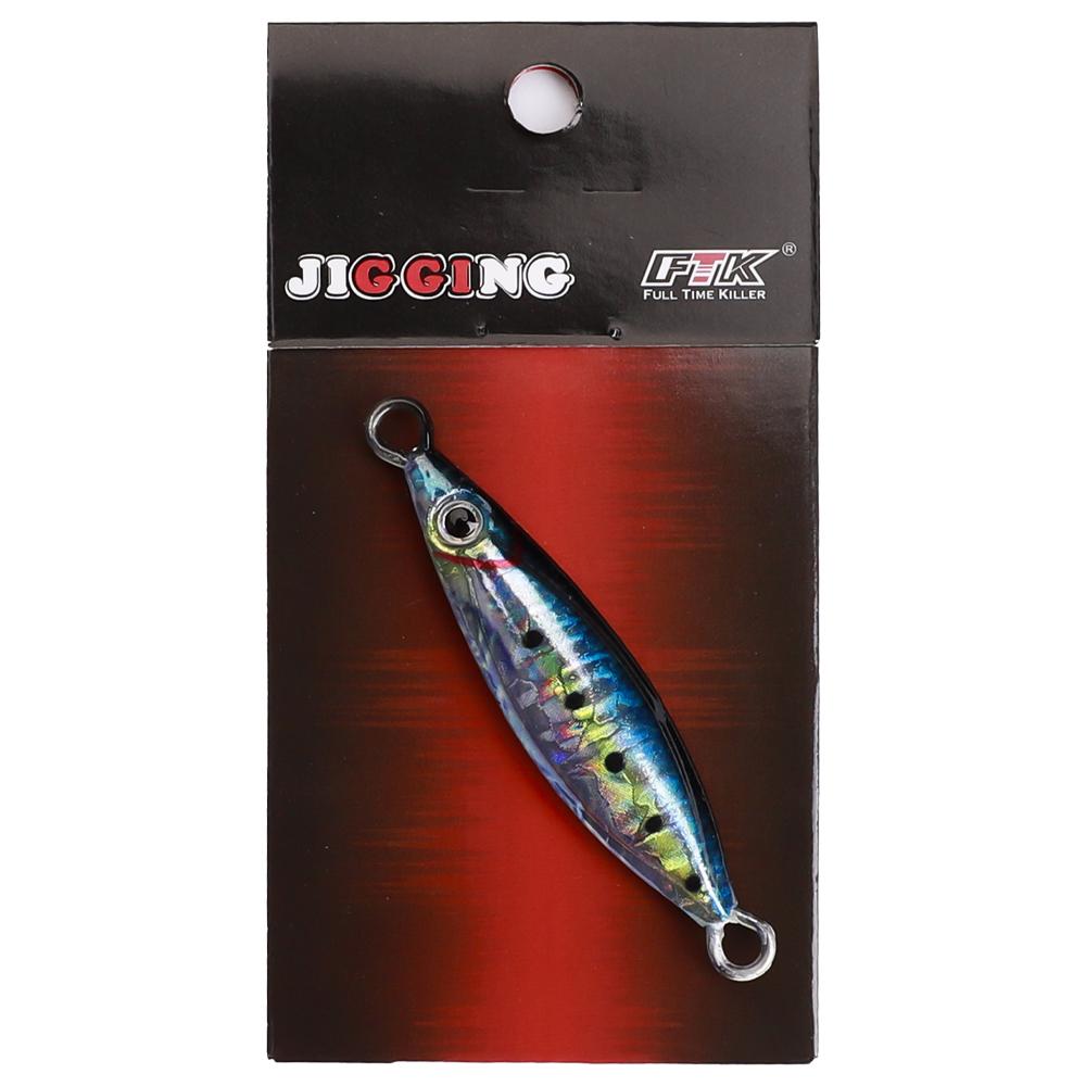 Nová Glow Fishing Lure Casting Tuňák 7g 10g 14g 21g 28g Slow Pitch Jig Mořský vlk Salterwater Inshore Umělá návnada