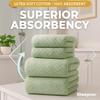 Thickened Absorbent Wheat Ear Coral Fleece Towel Bath Towel