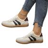 Large Size Women's Casual Shoes 2025 New Shoes Color Matching Retro Ins Sports Board Shoes German Training White Shoes Women
