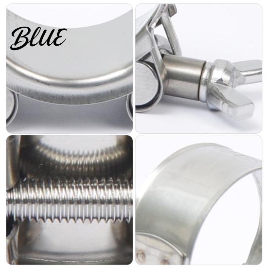 Corrosion Resistant Hose Clamp Stainless Steel Clamp, Adjustable Heavy Duty Clip, Leakproof Metal for Automotive, Plumbing, Garden Connection Clip