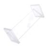 Multipurpose Clear Sturdy Plastic Makeup Holder with Multiple Layers Portable for Bedroom Accessory Organization