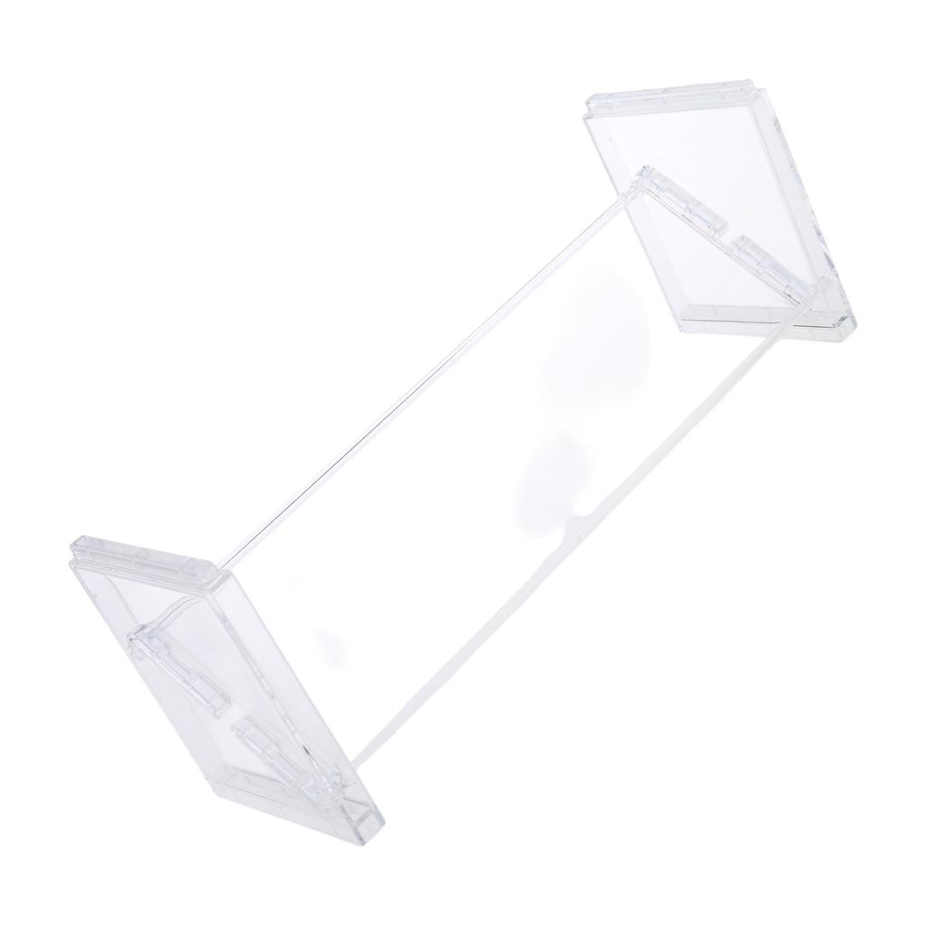 Multipurpose Clear Sturdy Plastic Makeup Holder with Multiple Layers Portable for Bedroom Accessory Organization