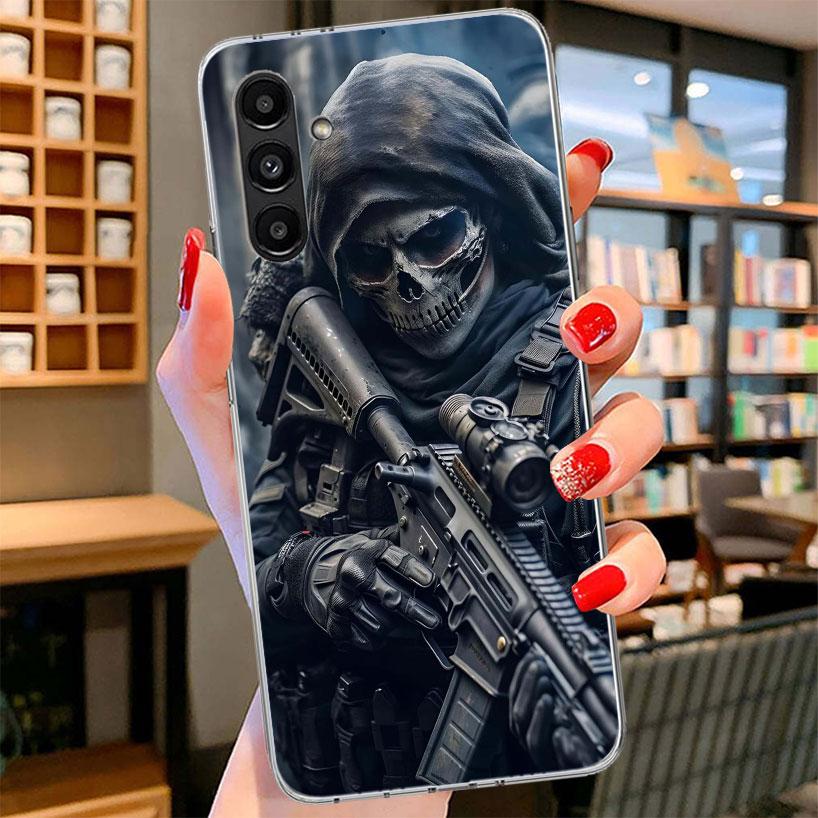 Military Army Special Forces Phone Case For Samsung Galaxy A17 A37 A57 A16 A26 A36 A56 A15 A25 A35 A55 A14 A24 A34 A54 A13 A23 A