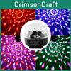 Led Crystal Magic Ball With Remote Control For Ktv Bar Stage And Party Lighting