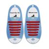 Silicone World Silicone Elastic Shoelaces Unisex Athletic No Tie Shoe Lace All Sneakers Fit Quick Shoe Lace For Adults Kids