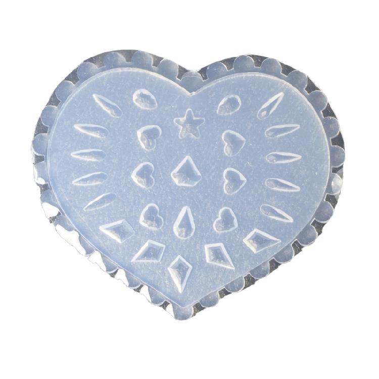 Beatiful Silicone Nail Template Flower Mold DIY Nail Art Mold Silicone Assorted