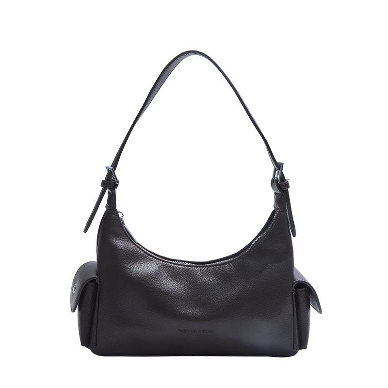 New trendy fashion multi-pocket shoulder commuter bag underarm bag simple messenger bag small bag