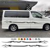 Car Door Side Stickers For Nissan Elgrand E50 E51 E52 2.5 3.5 Parts Camper Van Minivan Graphics Tuning Accessories Vinyl
