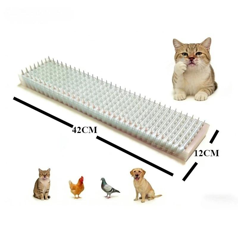 

12Pcs Cat Deterrent Mat Cat Repellent Mat with Spikes Keep Dog Off Counter Anti Pet for Outdoor Indoor Plants Garden Sofa Window