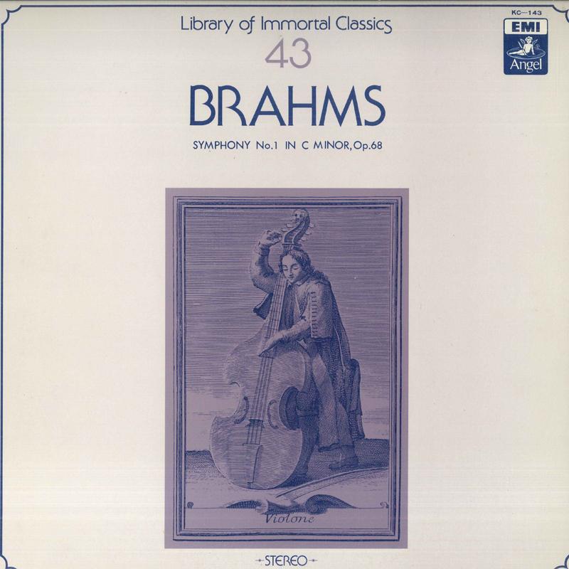 

LP Record - Eternal Classic Library 43 / Brahms KC143 EMI ANGEL Japan Classical Used