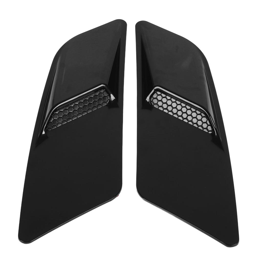 2 Pcs Engine Bonnet Air Vent Cover Front Bonnet Decoration Replacement for Ford Mustang 2015 To