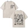 Noah Kahan The Great Divide Tour 2026 Grafica Vintage Lavata Maglietta Uomo Donna Moda Maglietta Estiva Casual Magliette in Cotone
